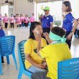 โครงการพัฒนาคุณภาพชีวิตแข่งขันกีฬาพื้นบ้านผู้สูงอายุตำบลสันทราย