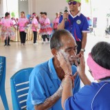 โครงการพัฒนาคุณภาพชีวิตแข่งขันกีฬาพื้นบ้านผู้สูงอายุตำบลสันทราย