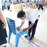 โครงการพัฒนาคุณภาพชีวิตแข่งขันกีฬาพื้นบ้านผู้สูงอายุตำบลสันทราย