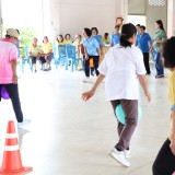 โครงการพัฒนาคุณภาพชีวิตแข่งขันกีฬาพื้นบ้านผู้สูงอายุตำบลสันทราย