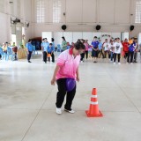 โครงการพัฒนาคุณภาพชีวิตแข่งขันกีฬาพื้นบ้านผู้สูงอายุตำบลสันทราย