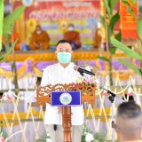  จัดพิธีหล่อเทียนจำนำพรรษา ภายใต้โครงการอนุรักษ์ประเพณีวันเข้าพรรษา ประจำปี ๒๕๖๔