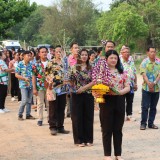 งานสระเกล้าดำหัว นายกเทศมนตรี ประธานสภาเทศบาล และปลัดเทศบาลตำบลสันทราย ประจำปี พ.ศ. ๒๕๖๙
