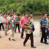 งานสระเกล้าดำหัว นายกเทศมนตรี ประธานสภาเทศบาล และปลัดเทศบาลตำบลสันทราย ประจำปี พ.ศ. ๒๕๖๙