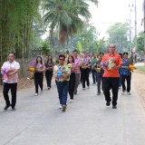งานสระเกล้าดำหัว นายกเทศมนตรี ประธานสภาเทศบาล และปลัดเทศบาลตำบลสันทราย ประจำปี พ.ศ. ๒๕๖๙