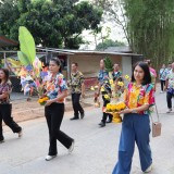 งานสระเกล้าดำหัว นายกเทศมนตรี ประธานสภาเทศบาล และปลัดเทศบาลตำบลสันทราย ประจำปี พ.ศ. ๒๕๖๙