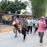 งานสระเกล้าดำหัว นายกเทศมนตรี ประธานสภาเทศบาล และปลัดเทศบาลตำบลสันทราย ประจำปี พ.ศ. ๒๕๖๙