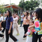 งานสระเกล้าดำหัว นายกเทศมนตรี ประธานสภาเทศบาล และปลัดเทศบาลตำบลสันทราย ประจำปี พ.ศ. ๒๕๖๙