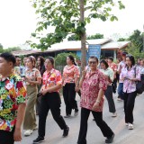 งานสระเกล้าดำหัว นายกเทศมนตรี ประธานสภาเทศบาล และปลัดเทศบาลตำบลสันทราย ประจำปี พ.ศ. ๒๕๖๙
