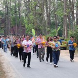 งานสระเกล้าดำหัว นายกเทศมนตรี ประธานสภาเทศบาล และปลัดเทศบาลตำบลสันทราย ประจำปี พ.ศ. ๒๕๖๙