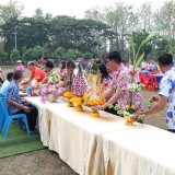 งานสระเกล้าดำหัว นายกเทศมนตรี ประธานสภาเทศบาล และปลัดเทศบาลตำบลสันทราย ประจำปี พ.ศ. ๒๕๖๙