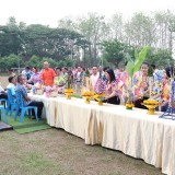 งานสระเกล้าดำหัว นายกเทศมนตรี ประธานสภาเทศบาล และปลัดเทศบาลตำบลสันทราย ประจำปี พ.ศ. ๒๕๖๙