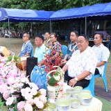 งานสระเกล้าดำหัว นายกเทศมนตรี ประธานสภาเทศบาล และปลัดเทศบาลตำบลสันทราย ประจำปี พ.ศ. ๒๕๖๙