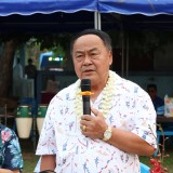 งานสระเกล้าดำหัว นายกเทศมนตรี ประธานสภาเทศบาล และปลัดเทศบาลตำบลสันทราย ประจำปี พ.ศ. ๒๕๖๙