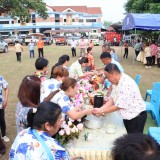งานสระเกล้าดำหัว นายกเทศมนตรี ประธานสภาเทศบาล และปลัดเทศบาลตำบลสันทราย ประจำปี พ.ศ. ๒๕๖๙