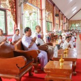 โครงการส่งเสริมอนุรักษ์ประเพณีวันเข้าพรรษา ประจำปีงบประมาณ ๒๕๖๘